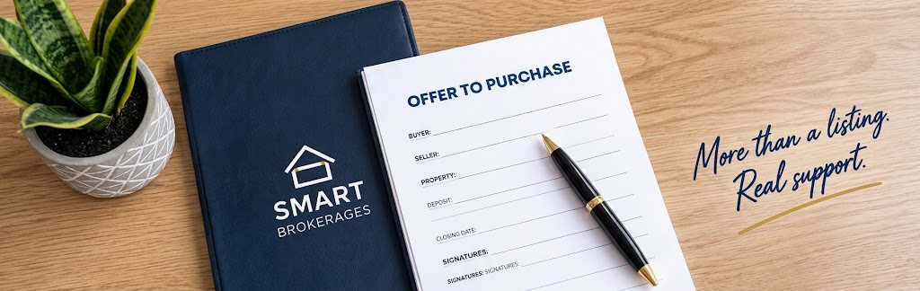 Offer to purchase documents being signed